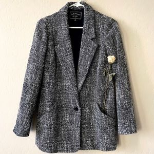LUCKY BRAND oversized "boyfriend" blazer